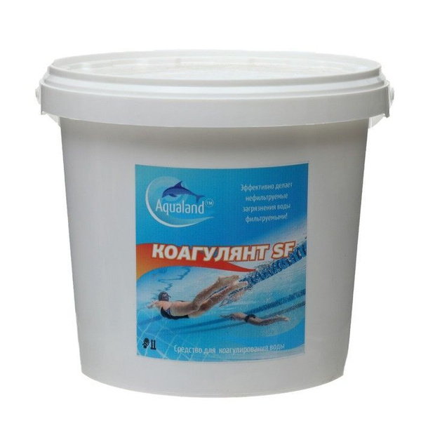 Коагулянт Aqualand, порошок 3 кг 9548929 - купить с доставкой по ...