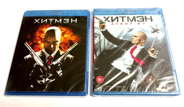 Хитмэн. Дилогия (2007-2015, 2 Blu-ray диска, фильмы) боевик, фантастика ...