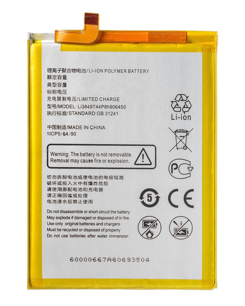 Аккумулятор Li3849T44P8h906450 для ZTE Blade A6, ZTE Blade A6 Lite ...