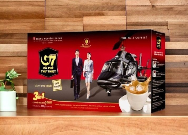 Вьетнамский кофе растворимый TRUNG NGUYEN G7 3в1, 1ШТ по (21пакетик*16г ...
