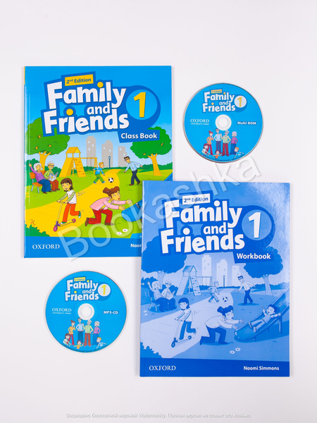 Комплект Family and Friends 1: Class book + Workbook + CD - купить с ...