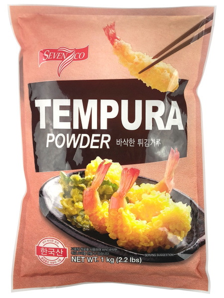 Мука панировочная пшеничная Кляр Темпура (Tempura powder), 1000 г ...