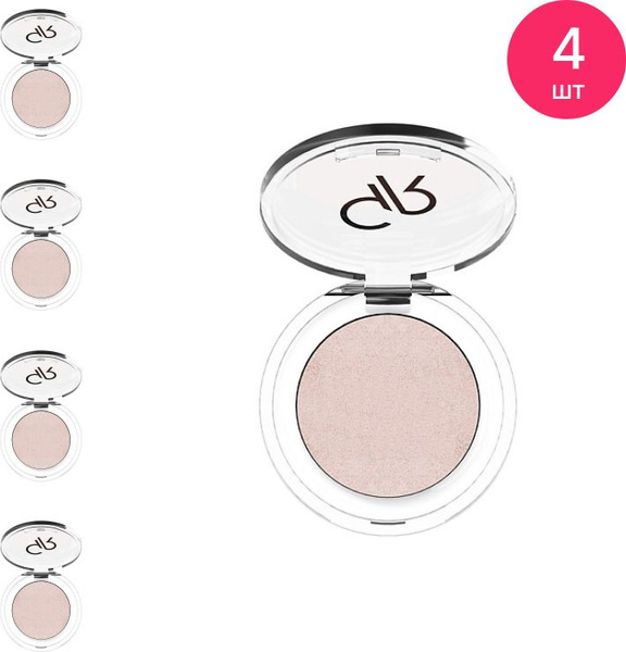 Golden Rose / Голден роуз Тени для век сухие Soft Color Mono Eyeshadow ...