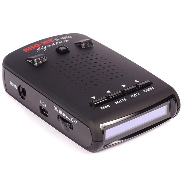 Радар-детектор SHO-ME G-1000 Signature, сигнатурный купить по выгодным ...