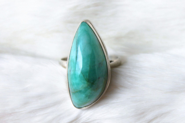 Кольцо с бериллом - купить с доставкой по выгодным ценам в интернет ...