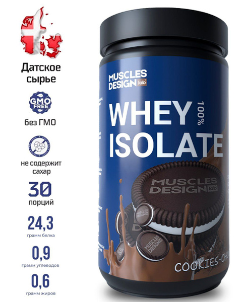 Изолят сывороточного протеина без сахара 100% WHEY ISOLATE - купить с ...