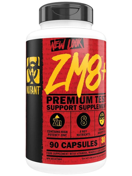 Тестобустеры Mutant ZM8+ 90 капсул купить на OZON по низкой цене ...