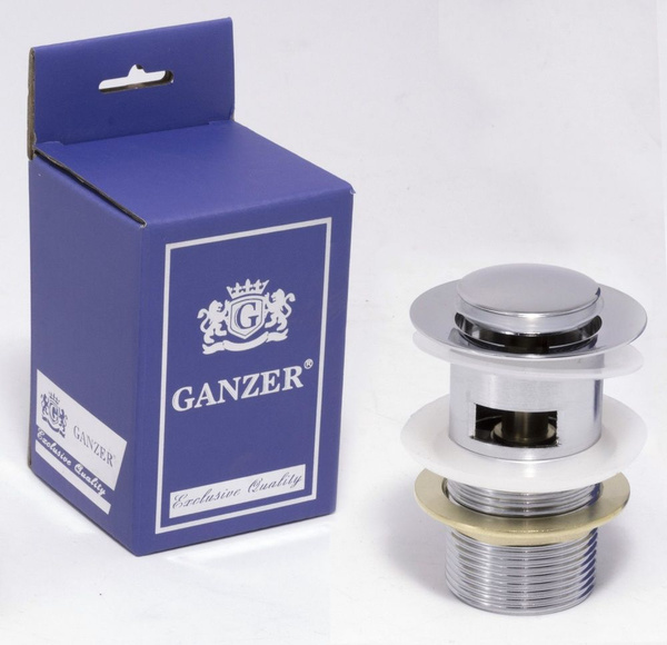 Донный клапан для раковины GANZER F-5 CHROME - купить по выгодной цене ...