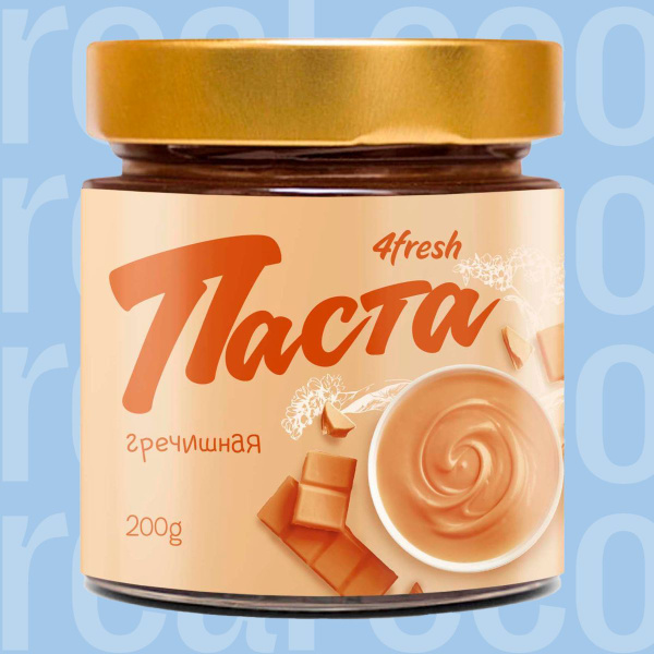 Ореховая паста с кешью и гречихой 4fresh FOOD, 200 г - купить с ...