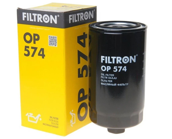 Фильтр масляный FILTRON OP 574 - купить по выгодным ценам в интернет ...