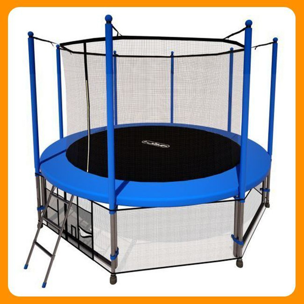 Батут каркасный i-JUMP 12ft blue - купить по выгодной цене в интернет ...