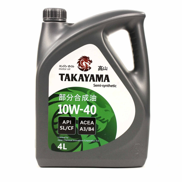 Масло моторное TAKAYAMA 10W-40 Полусинтетическое 4 л 605518 купить c ...