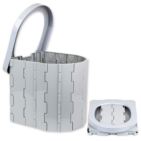 туалет походный туристический/горшок складной дорожный/ раскладное ...