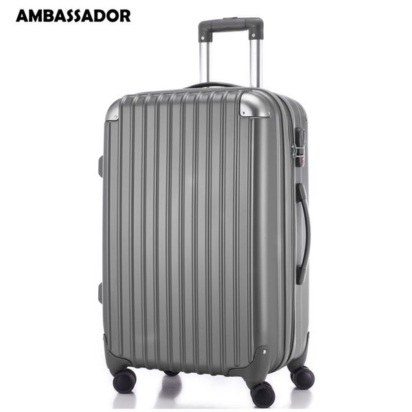 Чемодан Ambassador, Пластик, 55 см - купить с доставкой по выгодным ...