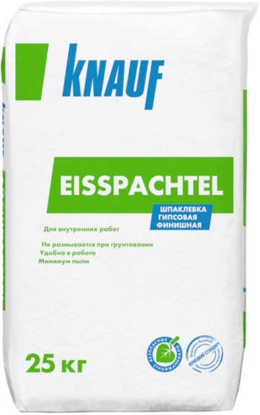 КНАУФ Айсшпахтель шпатлевка гипсовая финишная (25кг) / KNAUF ...