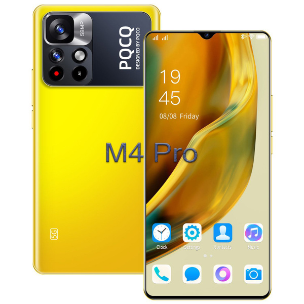 Смартфон M4 Pro телефон 4G/5G - купить по выгодной цене в интернет ...