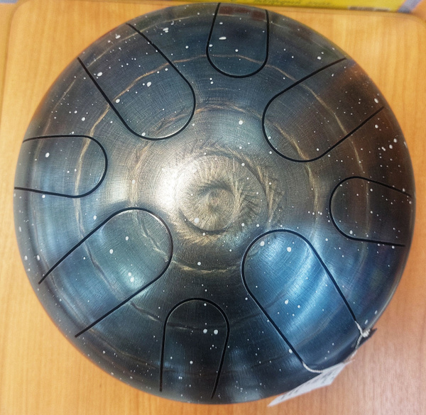 Глюкофон Minor 22см 8 лепестков Поющие камни с палочками в сумке ...