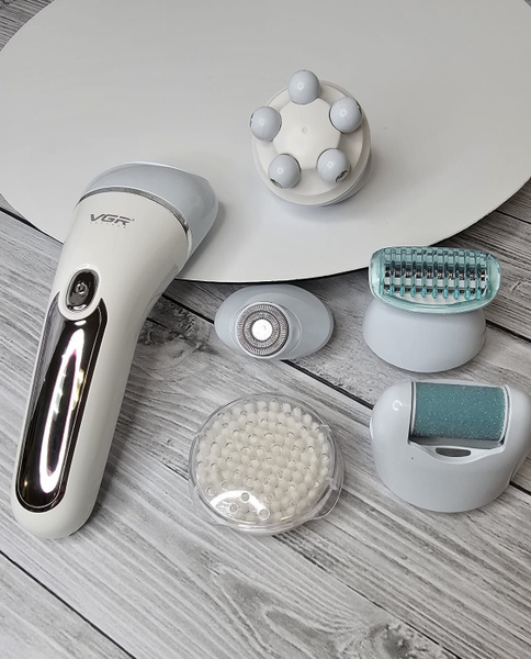 Беспроводной женский эпилятор 6 в 1 v-733, электробритва, пилка для ...