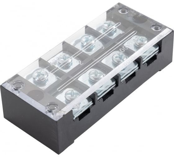 Клемник силовой 45 Ампер 4 полюсный - купить с доставкой по выгодным ...