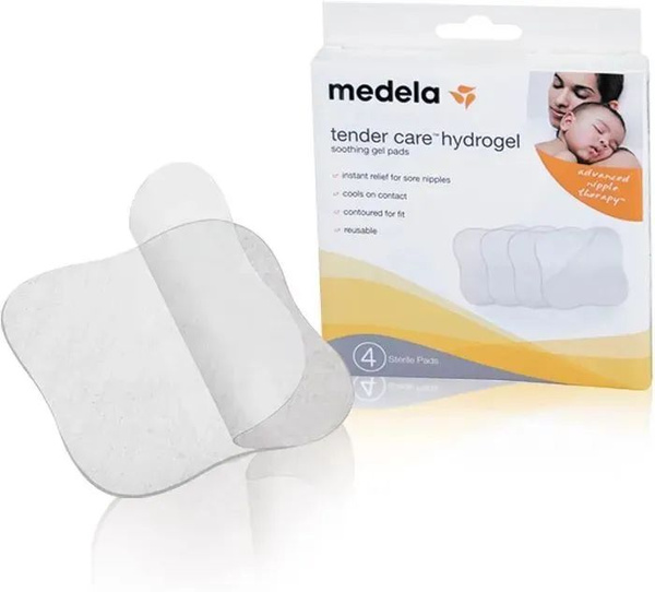 Medela Гелевые подушечки для грудного вскармливания, 4 штуки, для ...