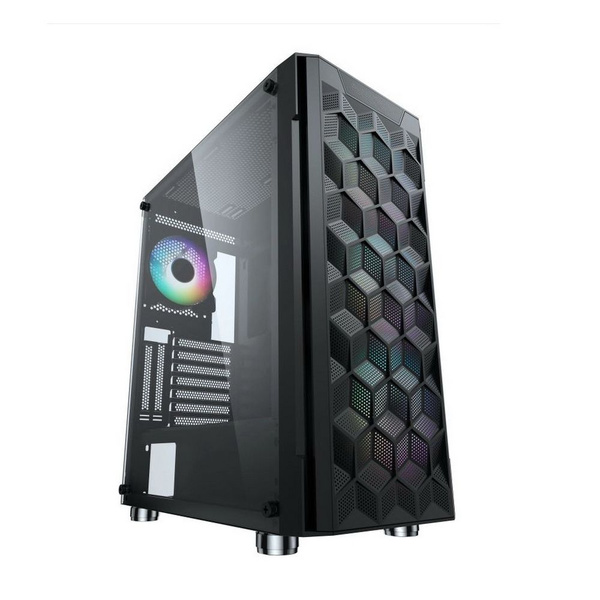 Корпус ACD Citadel 103 ATX, Black, USB3.0*1+USB2.0*2+HD audio ,3*12cm ...