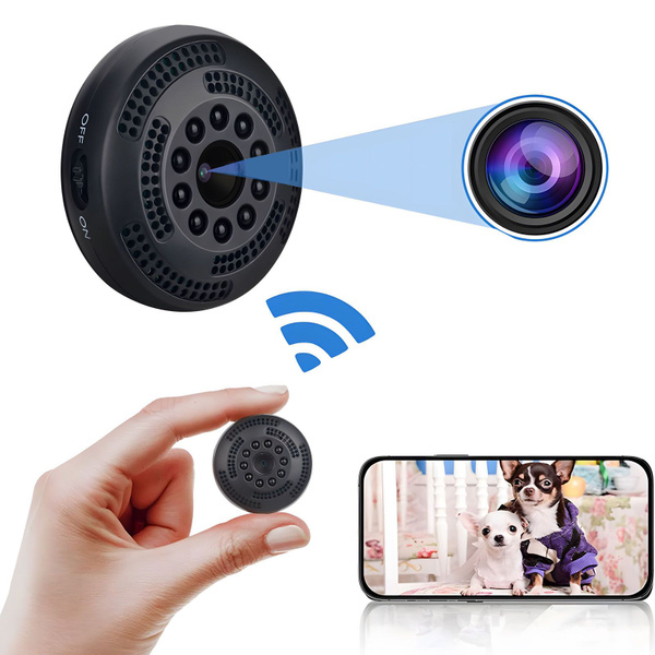 Мини-шпионская камера Wi-Fi-1080P Беспроводная камера наблюдения с ...