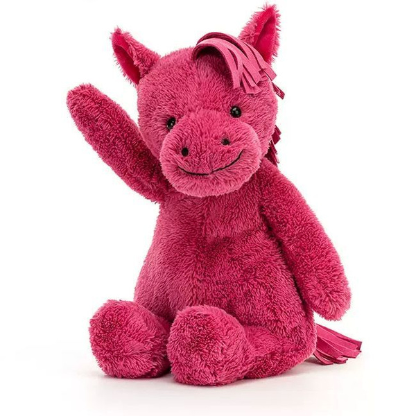 jELLYCAT Мягкая игрушка Лошадь Cushy Pony, 12*28cm - купить с доставкой ...