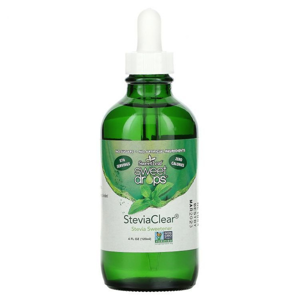 Wisdom Natural, Sweet Drops Stevia,Жидкий подсластитель из стевии ...