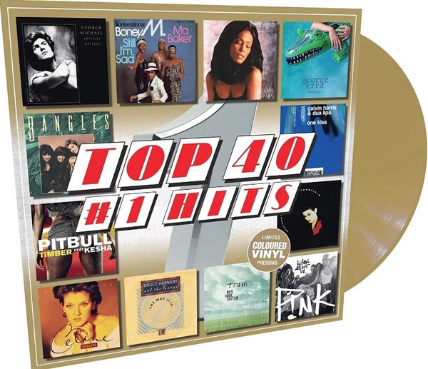 Various Top 40 1 Hits COLOURED LP various-top-40-1-hits-coloured-lp