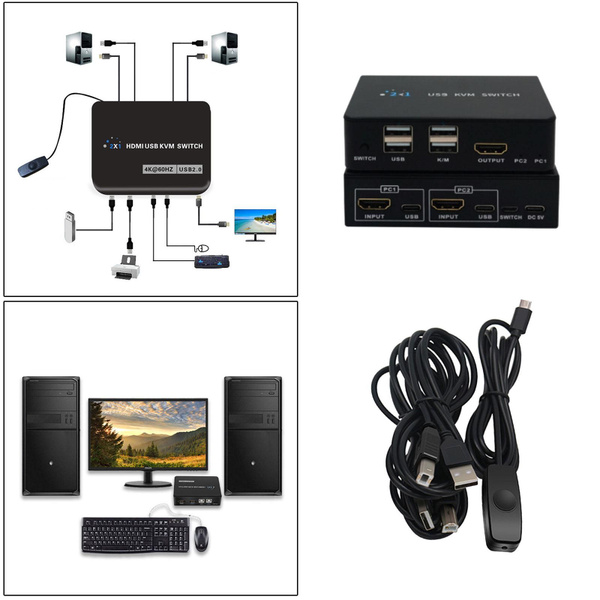 Антенна для сетевого оборудования 2 входа 1 выход USB 2.0 KVM ...