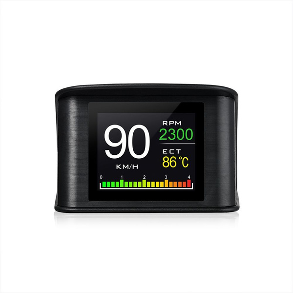 Бортовой компьютер HUD P10 obd2 расход топлива, температура охлаждающей ...
