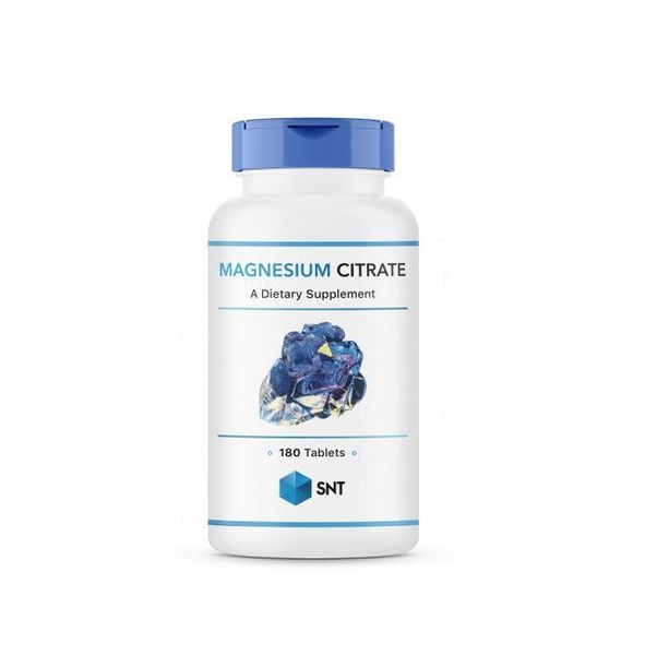 SNT Magnesium Citrate Магний цитрат 1800мг для нормализации сердечного ...