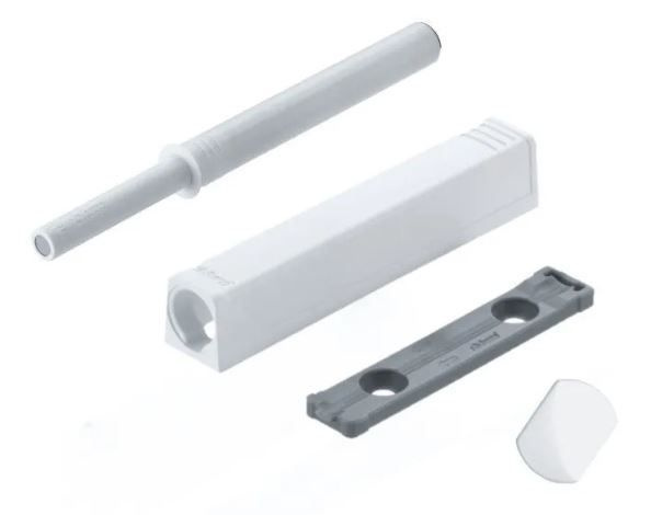 Толкатель фасада Blum TIP-ON Push-to-open, с держателем и пластинами ...