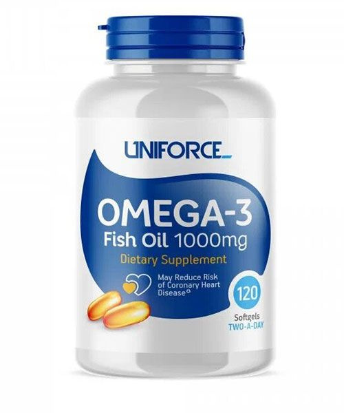 Жирные кислоты Omega-3 1000 mg Uniforce 120 капс. Uniforce - купить с ...