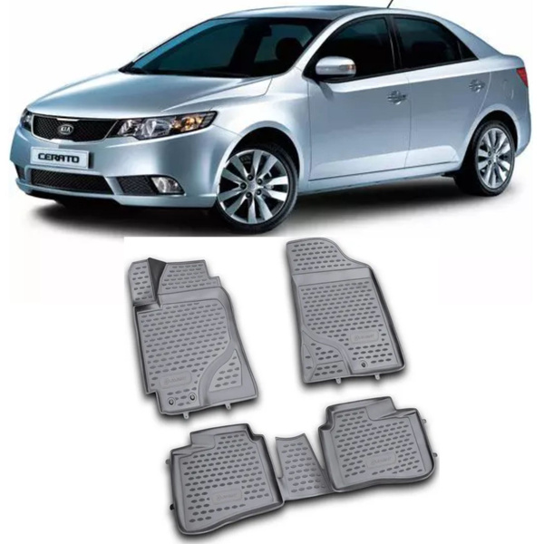 Коврики в салон автомобиля Element 3D коврики в салон KIA Cerato 2008 ...