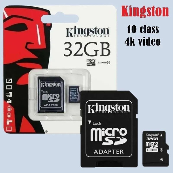 Карта памяти Kingston Canvas A1 microSD 32 ГБ / microSDXC Canvas 32 ГБ ...