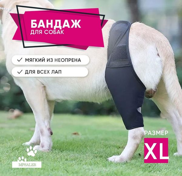 Бандаж на локтевой и коленный сустав, протектор для лап, фиксатор ...