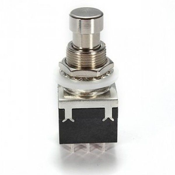Переключатель (кнопка) для ПЕДАЛЕЙ эффектов parts 3pdt, true bypass ...