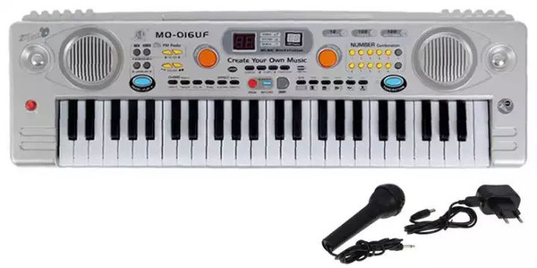 Синтезатор с микрофоном 49кл MQ-016UF - купить с доставкой по выгодным ...