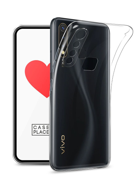 Чехол на Vivo Y19 / Виво Y19 прозрачный - купить с доставкой по ...