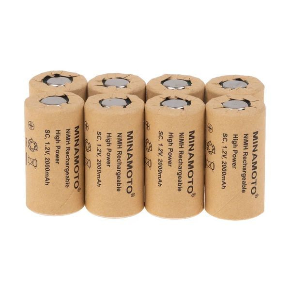 Аккумулятор MINAMOTO MН-2000SC/НР, NiMH, 1.2 В, 2000 мАч (набор ...