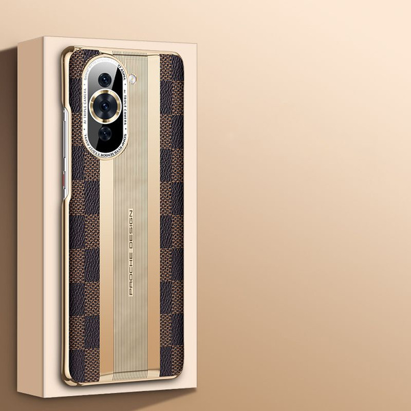 Роскошная кожа чехол для Huawei Nova 10 (Хуавей Нова 10) , Классический ...