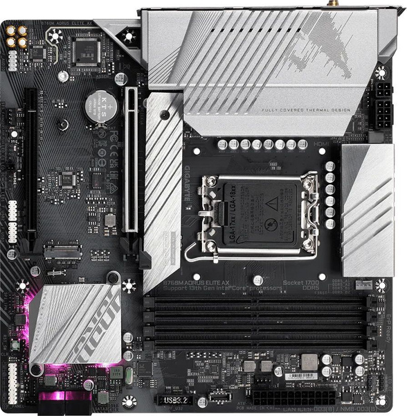 Материнская плата Gigabyte B760M AORUS ELITE AX купить по низкой цене с ...