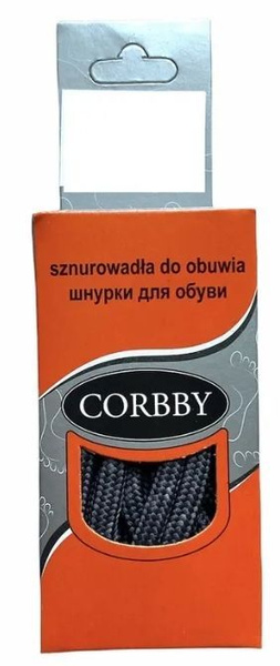 Шнурки Corbby, серый, Полиэстер, 150 см купить c доставкой на OZON по ...