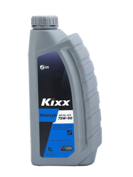 Масло трансмиссионное KIXX GearSYN 75W-90, API GL-4/5, 1л - купить по ...