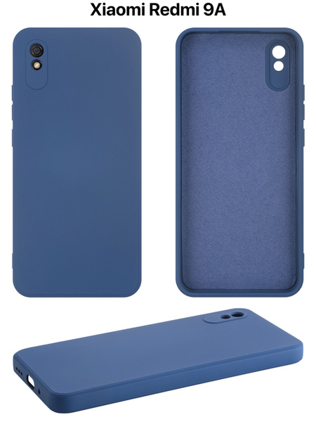 Противоударный чехол на Xiaomi Redmi 9A с защитой камеры силиконовый ...