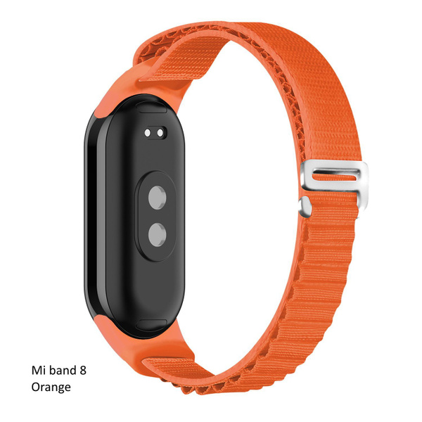 Тканевый ремешок для фитнес браслета Xiaomi Mi Band 8 (Ксиоми Ми Бэнд 8 ...
