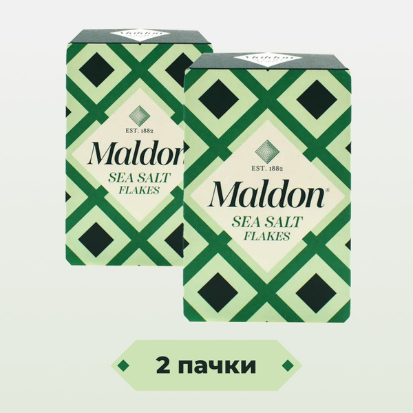 Соль морская мальдонская хлопьями Maldon Salt 2 пачки купить на OZON по ...