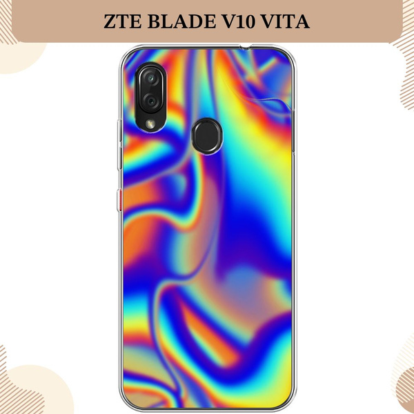 Силиконовый чехол на ZTE Blade V10 Vita / ЗТЕ Блэйд V10 Vita Яркая ...