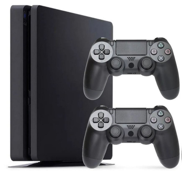Игровая приставка PS 4 Slim 1 TB 2 геймпада (USED) - купить с доставкой ...
